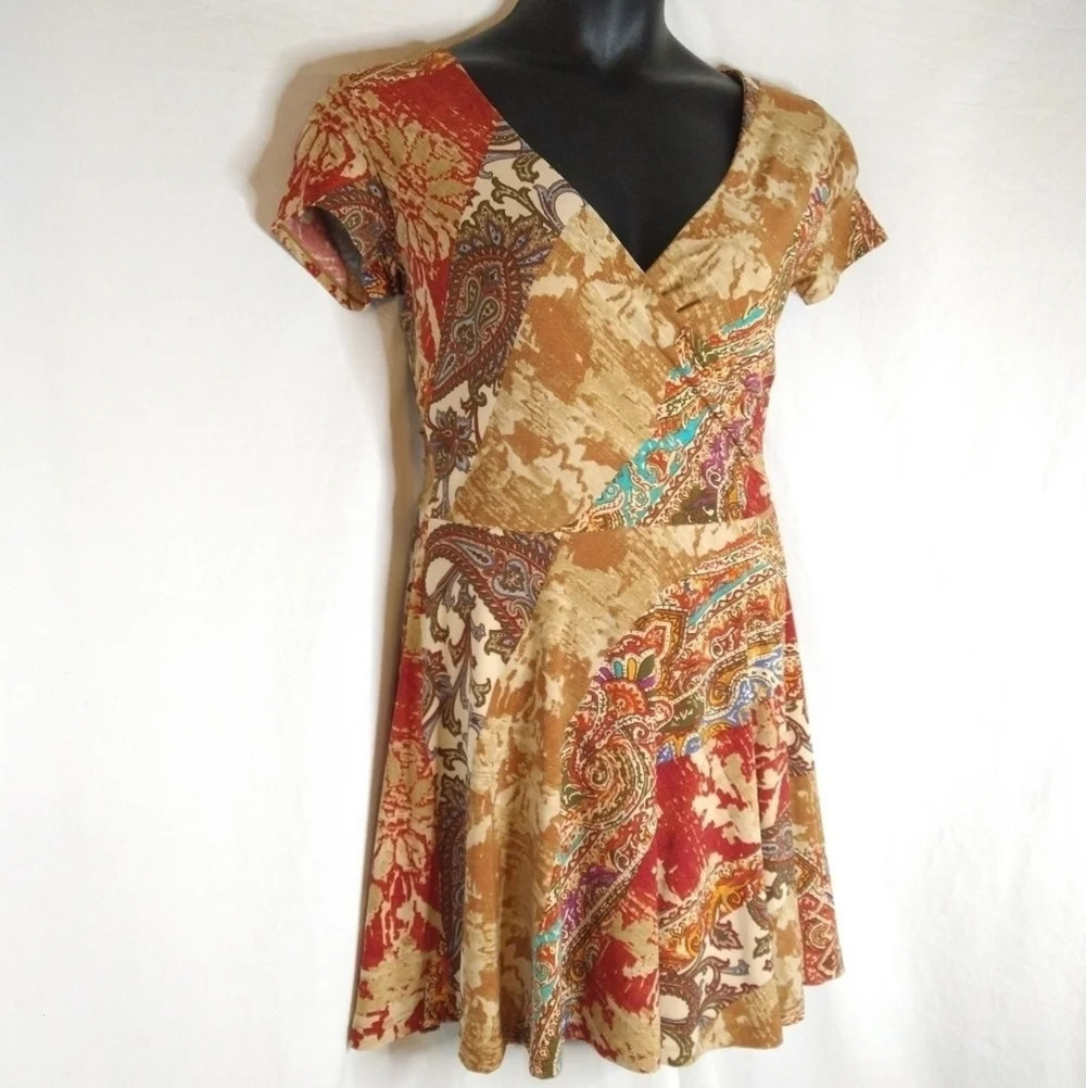 Pretty Ralph Lauren Paisley Print Dress EUC ❤️ - Picture 11 of 12